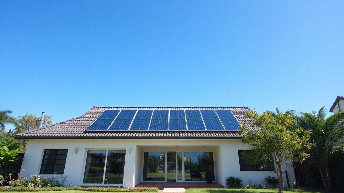 Instalação de Painéis Solares em Casa