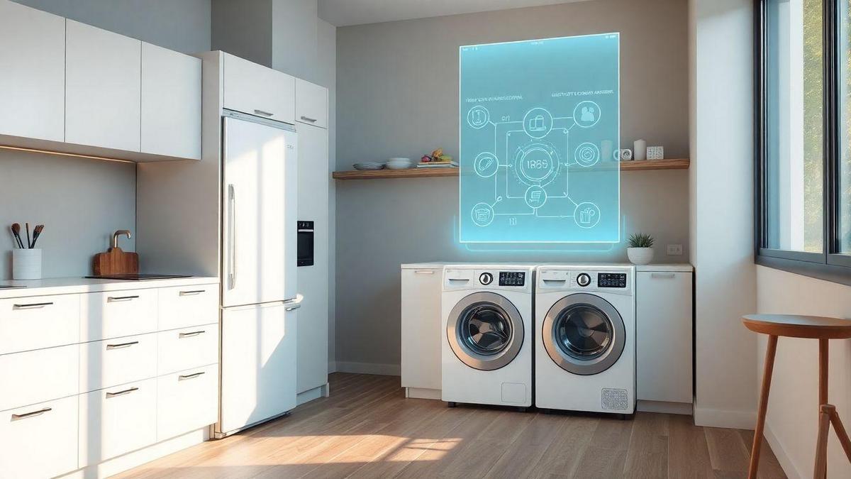 Vantagens de eletrodomésticos inteligentes com assistente virtual na eficiência energética
